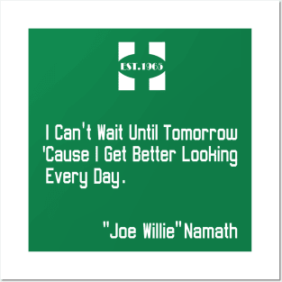 Joe Namath Posters and Art